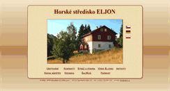 Desktop Screenshot of eljon.cz