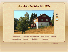 Tablet Screenshot of eljon.cz